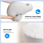 AboveTEK Tablet Pillow Stand for Bed, Hands-Free 360° Adjustable iPad Pillow - Image 9