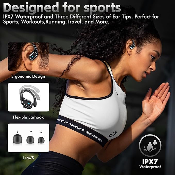 HAOYUYAN Wireless Earbuds Bluetooth 5.3 Headphones - Image 5