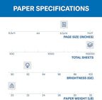 Hammermill Printer Paper, 20 lb Copy Paper, 8.5 x 14 - Image 2