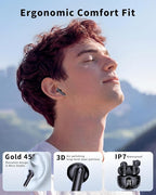 Wireless Earbuds, 2026 Bluetooth 5.4 Headphones Bass Stereo Ear Buds - Image 7