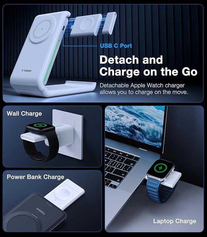 TORRAS 3 in 1 Charging Station - Image 4