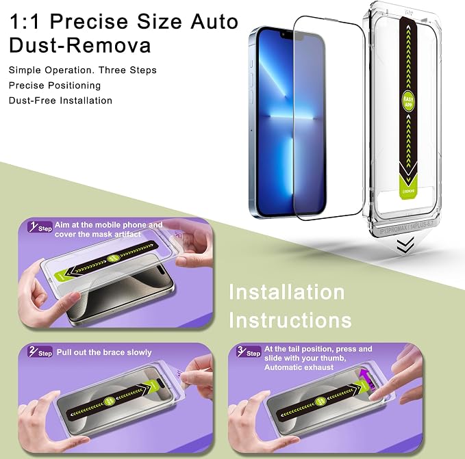 [2-Pack Ultra HD Clear Screen Protector - Image 3