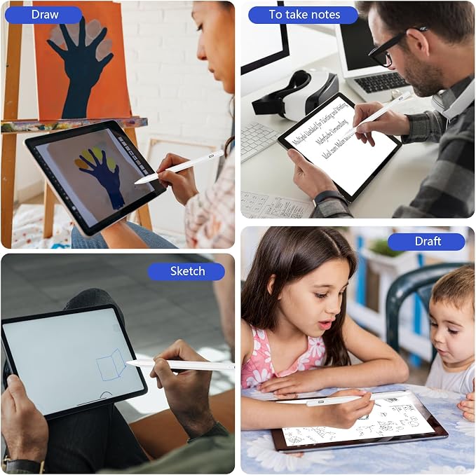COO Stylus Pen for iPad, Button Fast Charging Pencil - Image 9