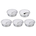 uxcell 5 Pcs 50mm Desk Grommet, Plastic Cable Hole Cover, Wire Cord Cable by uxcell
