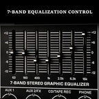Audio Mixer 8 Channel Professional Mixer Console - Image 4