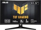 ASUS TUF Gaming VG328H1B 32” Curved Monitor, 1080P Full HD, Extreme Low Motion by ASUS