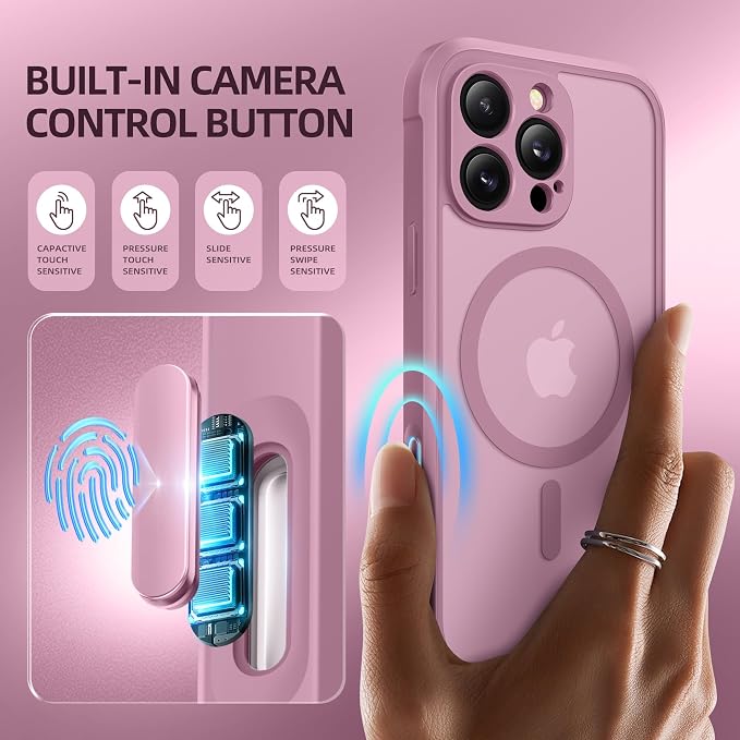 BERFY Magnetic for iPhone 16 Pro Max Case, Compatible - Image 2