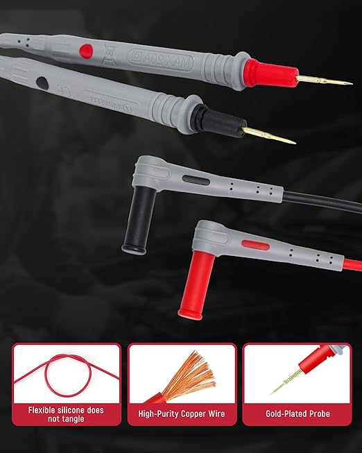 KAIWEETS Silicone Multimeter Test Leads - Image 5
