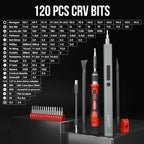 STREBITO Electric Screwdriver, 144-in-1 Precision Screwdriver Set, 120 Magnetic - Image 3