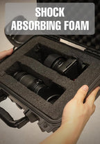 14x 11.5x 6.5 Inch Hard Case, Portable Weather Waterproof Protective Camera Case - Image 5
