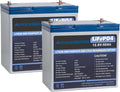 12V 50Ah LiFePO4 Battery, Built in BMS Rechargeable Lithium Battery by Autocessking