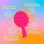 FELONY CASE - Neon Pink Magnetic Suction Cup Phone Mount and Grip – Strong - Image 4