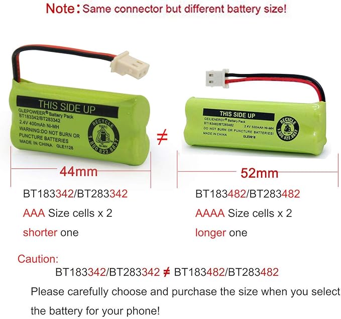 BT183342 BT283342 BT166342 BT266342 BT162342 BT262342 Battery Compatible - Image 3