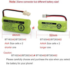 DM221 BT183342/BT283342 2.4V 400mAh Ni-MH Battery Pack, Also Compatible - Image 3