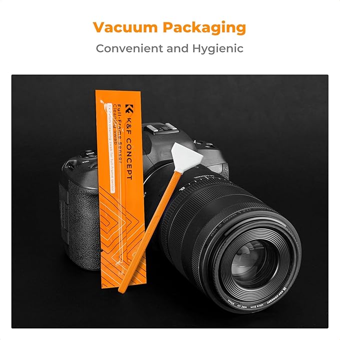 K&F CONCEPT 6 Pack Full-Frame Sensors Cleaning Swabs, DSLR SLR Digital Camera - Image 6