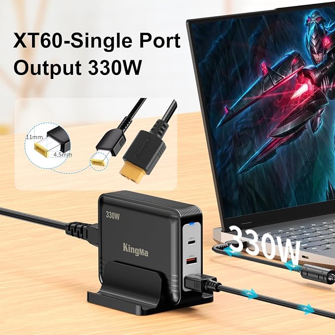 330W Lenovo Legion 7i GaN Laptop Charger - Image 4