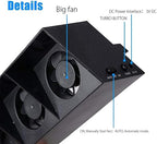 Linkhood Cooling Fan for PS4, USB External Cooler 5 Fan Turbo Temperature - Image 5