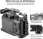 A7iii / A7riii Full Camera Cage Rig and ARRI Locating Top Handle, - Image 4