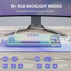 RK ROYAL KLUDGE R75 Mechanical Keyboard Wired - Image 7