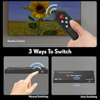 8K HDMI Switch 4 in 1 Out, 8K@60Hz 4K@120Hz 1080P@240Hz - Image 7