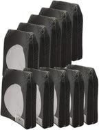 BestDuplicator Black Cd/DVD Paper Media Sleeves Envelopes by BestDuplicator