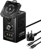 PISEN 8-in-1 Mag-Safe Charger Stand - 140W Charging Station by PISEN