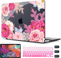 CISSOOK Floral Case Cover for MacBook Pro 13 Inch 2025-2020 Release A2338 A2289 by CISSOOK