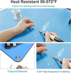 KooMall 48 x 24 Inch ESD Rubber Mat Kits, Anti Static Table Floor Pad - Image 3