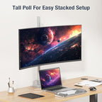 AVLT Single 40 Inch Monitor Arm Pole Top Mount - Image 8