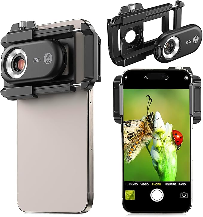 Kolertron Mobile Phone Microscope Lens, Universal by Koolertron