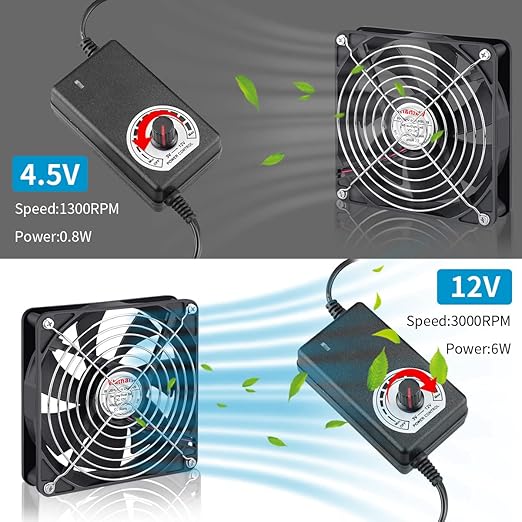 Wathai 140mm x 25mm Computer Fan - Image 4