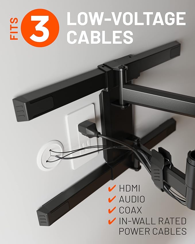 ECHOGEAR Wall Cable Hiders for Cable Management - Image 3
