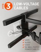 ECHOGEAR Wall Cable Hiders for Cable Management - Image 3