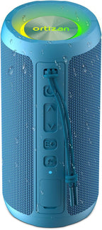 Ortizan Wireless Portable Bluetooth Speaker, IPX7 Waterproof, Dustproof and by Ortizan