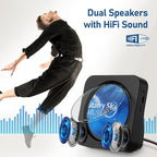 CD Player Portable Bluetooth 5.1 Desktop CD Player - Image 2