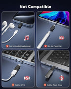 MoKo 4 Pack Lightning Female to USB C Male Adapter, USB-C Lightning Adapter - Image 2
