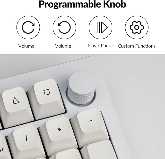 Keychron Q5 Pro QMK/VIA Wireless Custom Mechanical Keyboard, Full Aluminum 96% - Image 3