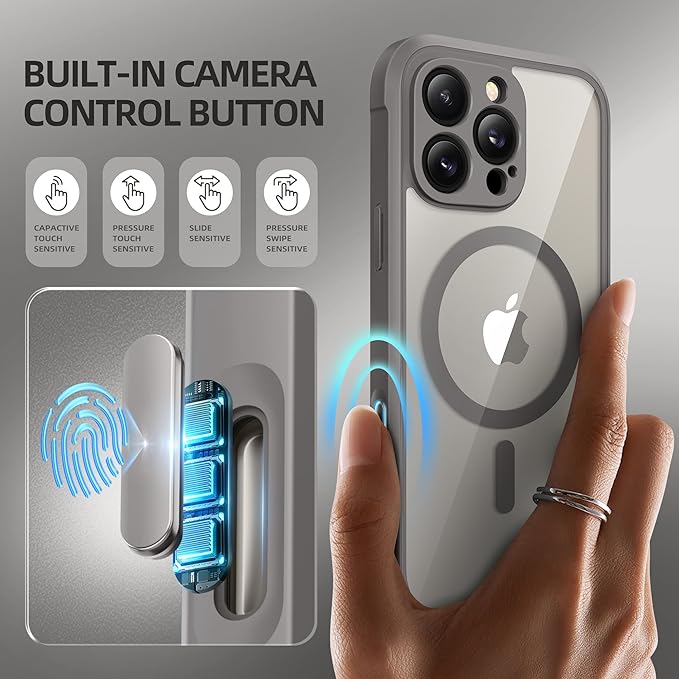 BERFY Magnetic for iPhone 16 Pro Case, Compatible - Image 3