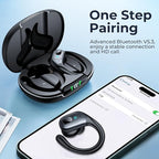 occiam Active Noise Cancelling Ear Buds Bluetooth Headphones Wireless Earbuds - Image 6