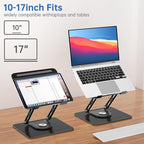 Laptop Stand for Desk Adjustable Computer Stand - Image 2