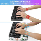 Computer Keyboard Stand with Wrist Rest, Ergonomic Tilted Keyboard Holder - Image 3