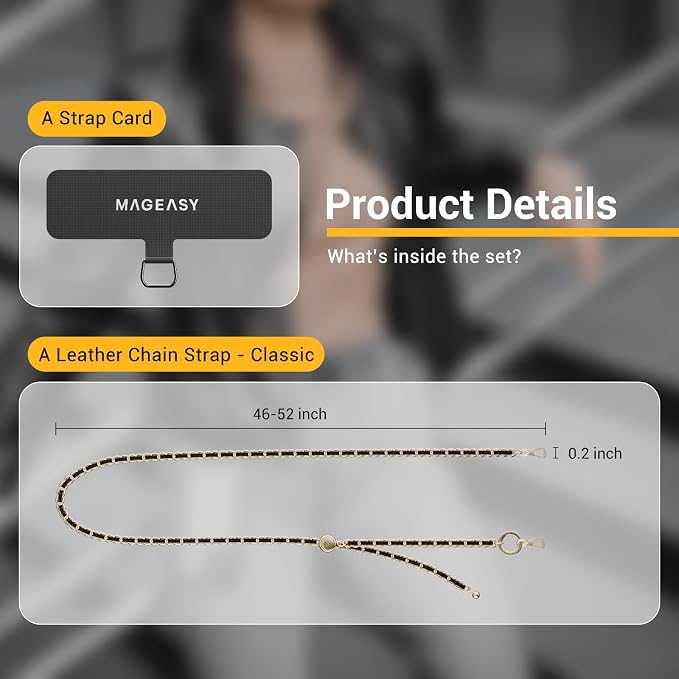 MAGEASY Crossbody Phone Chain Strap - Image 8