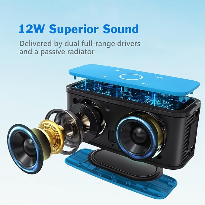 DOSS SoundBox Touch Wireless Bluetooth Speaker - Image 2