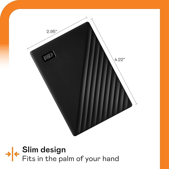 WD 4TB My Passport, Portable External Hard Drive, backup software - Image 3