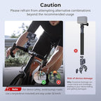 SMALLRIG Camera Mount Clamp 2-Pack, Ballhead Magic Arm - Image 7