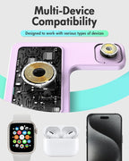 Wireless Charger Stand Charging Station: 3 in 1 Charger Multiple Devices - Image 7
