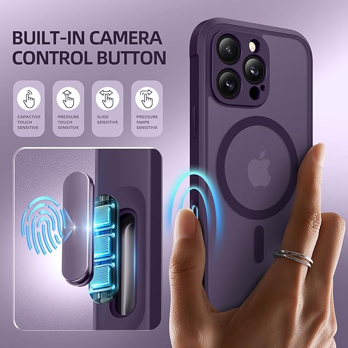 BERFY Magnetic for iPhone 16 Pro Case, Compatible - Image 3