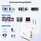 USB C Charger Block, 2 Pack 40W 4-Port iPhone Charger Fast Charging Multiport - Image 8