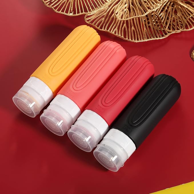 Travel Bottles for Toiletries, Tsa Approved 3oz Travel Size Containers BPA Free - Image 9