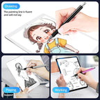Capacitive Stylus Pen, Fibre Tips Universal Touch Screens Stylist, Fine Point - Image 6